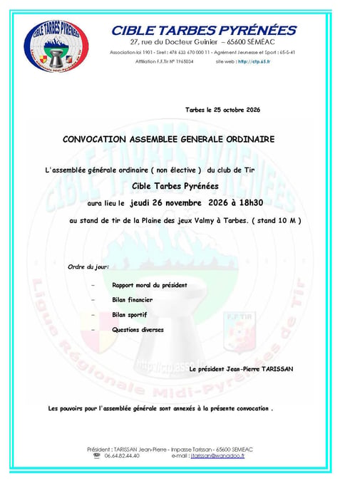 Convocation assemblee generale ctp du 26 novembre 2026 page 1